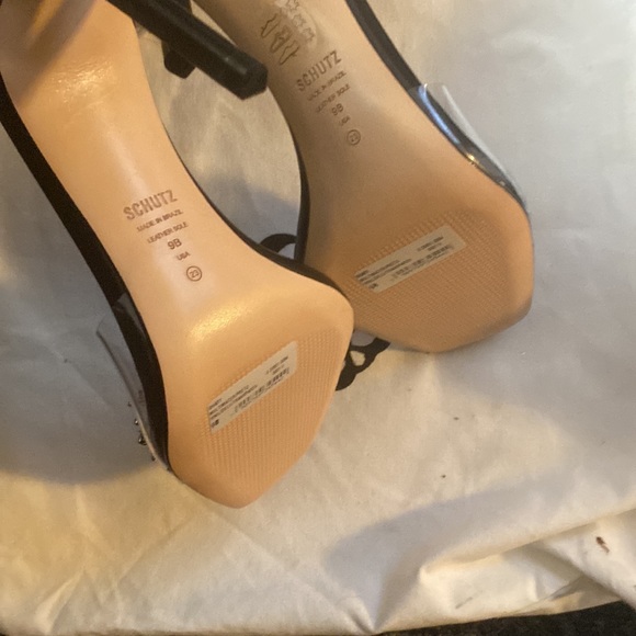 SCHUTZ Crystal-Embellished Sandals - Picture 3 of 4